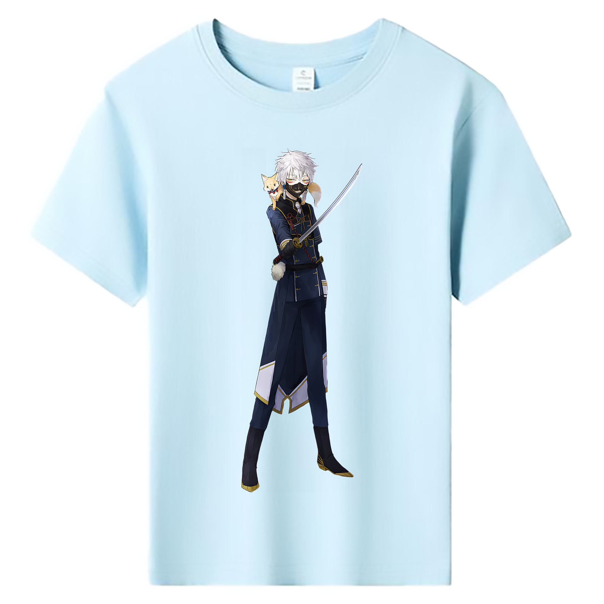 （画像用） 刀剣乱舞 Touken Ranbu 綿100％キッズTシャツ（フロントプリント）